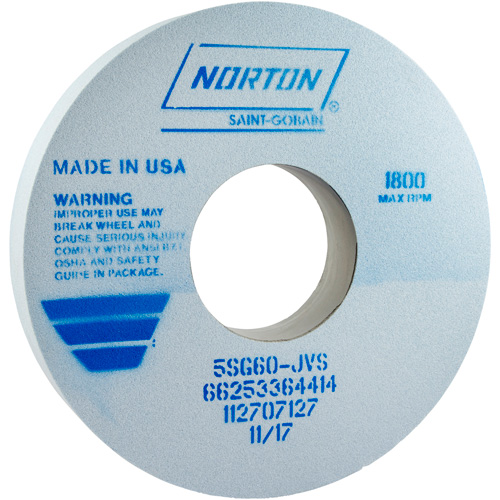 Tool Room Wheel, Type 01, Ceramic Alumina, 14" x 2" Northern Industrial Supply Inc.