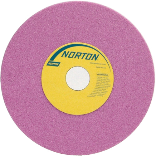 Tool Room Wheel, Type 01, Aluminum Oxide, 8" x 1/2" Northern Industrial Supply Inc.