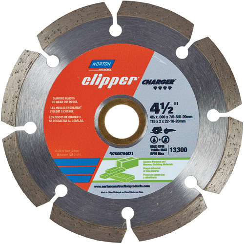 Clipper&reg; Charger Segmented Saw Blade Northern Industrial Supply Inc.