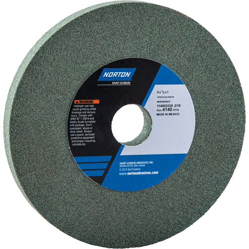 Bench Grinding Wheels - Gemini, 6" x 1/2", 1" Arbor Northern Industrial Supply Inc.