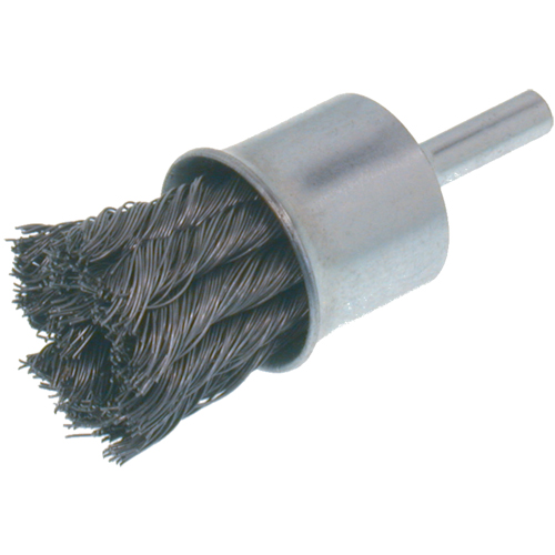 Economy Knot Wire End Brush, 1" Dia., 0.014 Wire Dia., 1/4" Shank Northern Industrial Supply Inc.