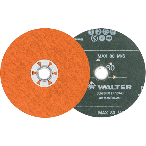 Disque de sablage Coolcut XX, 5" dia., Grain 80, C&eacute;ramique Northern Industrial Supply Inc.
