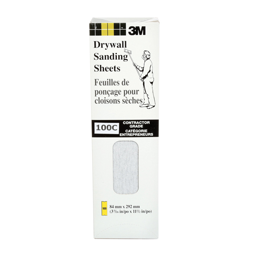 Feuille de placopl&acirc;tre frais&eacute;e Tri-M-Rite Fre-Cut, 11-1/4" x 3-5/16", Grain 100, Carbure de silicium Northern Industrial Supply Inc.