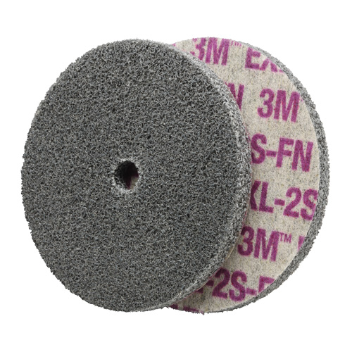Meule unitaris&eacute;e EXL Scotch-Brite, 6" x 1/4", Arbre de 1/4", Grain de Fin, Oxyde d'aluminium/C&eacute;ramique/Zirconium Northern Industrial Supply Inc.