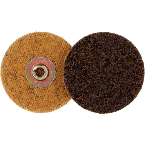Disque RC de traitement de surface TS &agrave; changement rapide Standard Abrasives, 2" dia., Grain Cors&eacute;, Oxyde d'aluminium Northern Industrial Supply Inc.