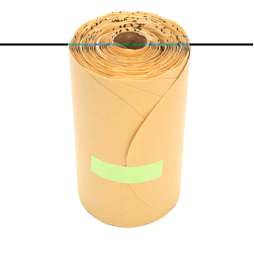 Stikit Gold Paper 216U Disc Roll, Aluminum Oxide, 6" W x 87' L, P400 Grit Northern Industrial Supply Inc.