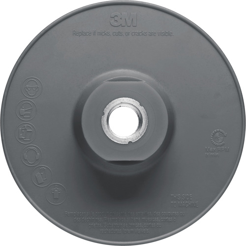 Ribbed Back-Up Pad, 4" Northern Industrial Supply Inc.