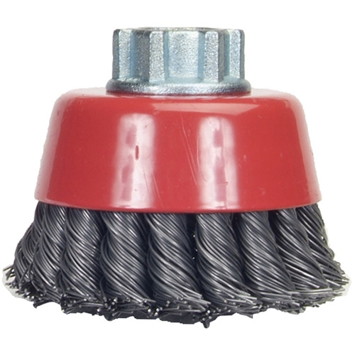 Knotted Wire Cup Brush, 6" Dia. x 5/8"-11 Arbor Northern Industrial Supply Inc.