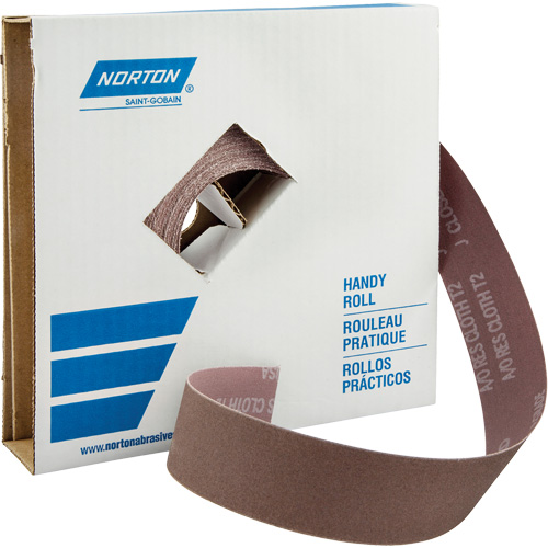 Metalite&reg; K225 Shop Rolls, Aluminum Oxide, 1-1/2" W x 150' L, 40 Grit Northern Industrial Supply Inc.