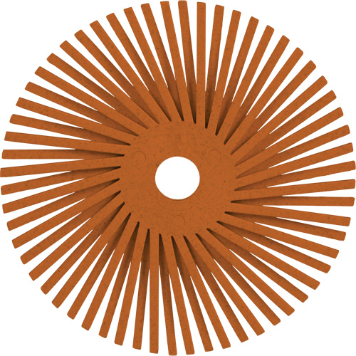 Scotch-Brite Type A Precision Radial Bristle Brush PN-RB, Ceramic, 80+ Grit, 3" Dia. Northern Industrial Supply Inc.