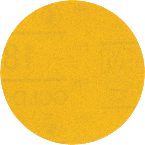 Hookit Gold Abrasive Disc, 09213, 3" Dia., 180 Grit, Aluminum Oxide, C-Weight Northern Industrial Supply Inc.