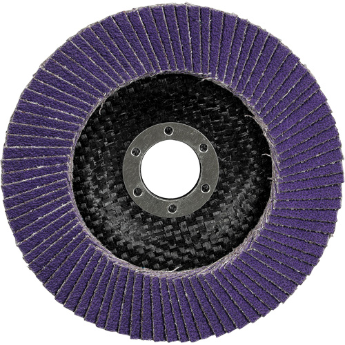 Cubitron 3 Flat Flap Disc 1169F, 4-1/2" x 7/8", Type T27, 40+ Grit, Ceramic Northern Industrial Supply Inc.