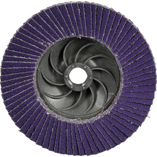 Cubitron 3 Conical  Flap Disc with Quick Change 1169F, 5" x 5/8"-11, Type T29, 40+ Grit, Ceramic Northern Industrial Supply Inc.