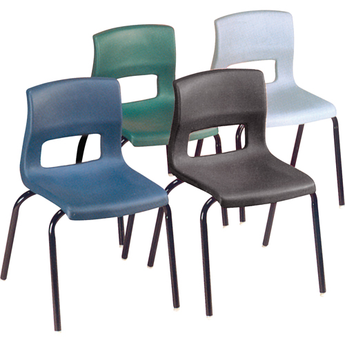 Chaises horizon, Plastique, Noir Northern Industrial Supply Inc.
