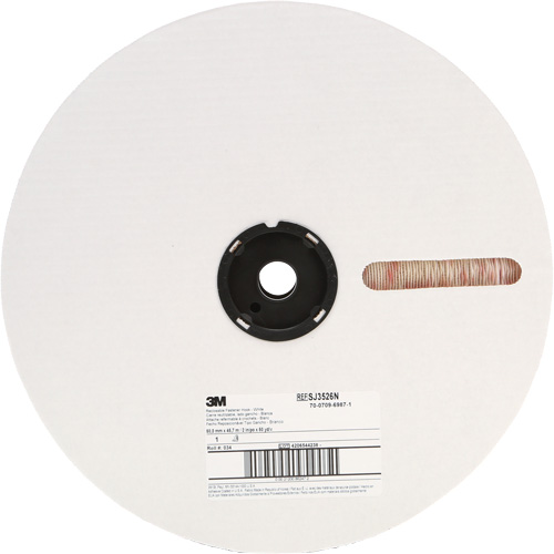 Fastener, Loop, 50 yds x 2", Adhesive, White Northern Industrial Supply Inc.