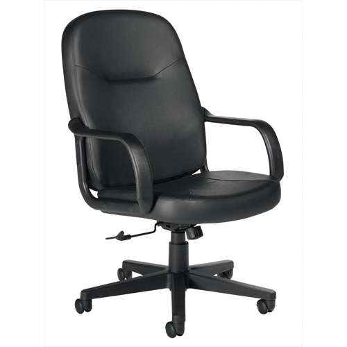 Office Chairs, Leather, Black Northern Industrial Supply Inc.