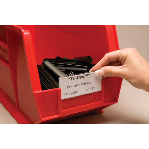 Porte-&eacute;tiquettes Bin Buddy, 48" lo x 8" la Northern Industrial Supply Inc.