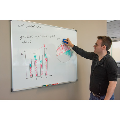 White Board, Magnetic, 36" W x 24" H Northern Industrial Supply Inc.