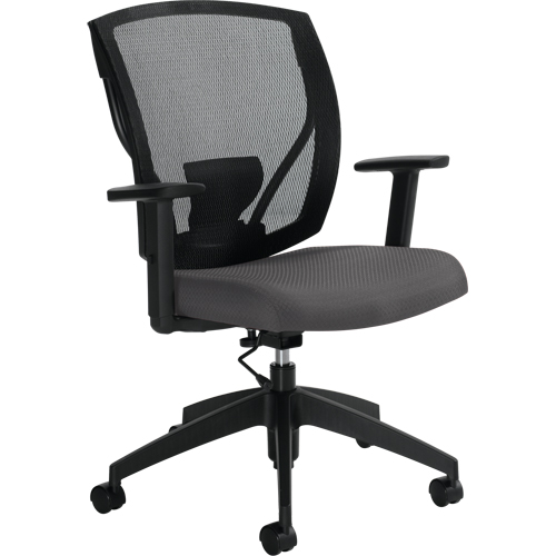 Task Chairs, Vinyl, Charcoal, 300 lbs. Capacity Northern Industrial Supply Inc.