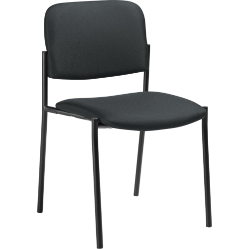 Chaises sans accoudoirs empilables, Tissu, Hauteur 32", Capacit&eacute; 300 lb, Charbon Northern Industrial Supply Inc.