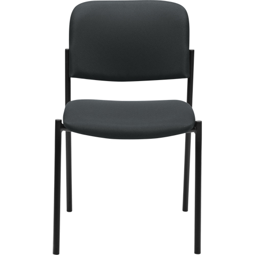 Chaises sans accoudoirs empilables, Tissu, Hauteur 32", Capacit&eacute; 300 lb, Charbon Northern Industrial Supply Inc.