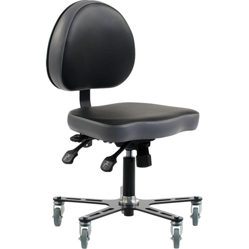 Chaise ergonomique &agrave; inclinaison r&eacute;glable SF180, Mobile, Ajustable Hauteur Northern Industrial Supply Inc.