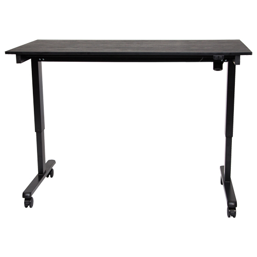 Bureau ajustable pour travail debout, , 45-1/4" h x 29-1/2" p, Noir Northern Industrial Supply Inc.