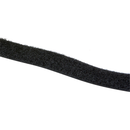 Ruban d'attaches, Boucle, 25 vg x 3/4", Cousu, Noir Northern Industrial Supply Inc.