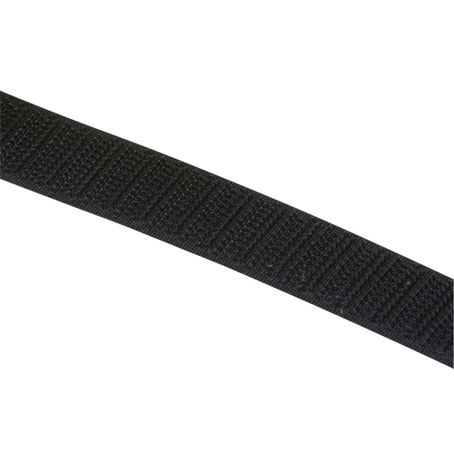 Ruban d'attaches, Crochet, 25 vg x 3/4", Cousu, Noir Northern Industrial Supply Inc.