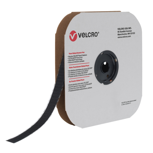 Fastener Tape, Hook, 25 yds x 1", Adhesive, White Northern Industrial Supply Inc.