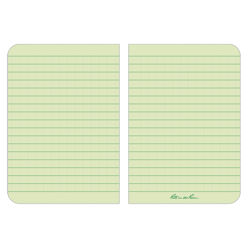 Livre m&eacute;mo, Couverture souple, Vert, 112 Pages, 3-1/2" , 5"  Northern Industrial Supply Inc.