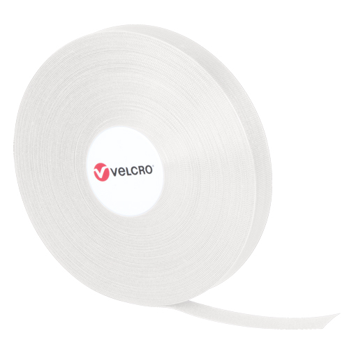 Attaches QWIK, Boucle et crochet, 25 vg x 3/4", Auto-aggripant, Blanc Northern Industrial Supply Inc.