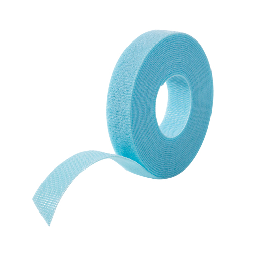 One-Wrap&reg; Cable Management Tape, Hook & Loop, 25 yds x 3/4", Self-Grip, Aqua Northern Industrial Supply Inc.