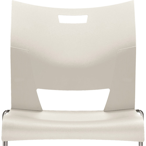 Chaise de formation sans bras Duet, Plastique, Hauteur 33-1/4", Capacit&eacute; 350 lb, Blanc Northern Industrial Supply Inc.