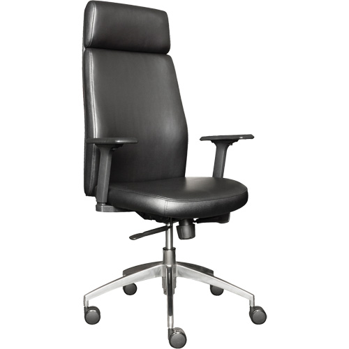 Fauteuil de cadre &agrave; dossier &eacute;lev&eacute; s&eacute;rie Activ, Polyur&eacute;thane/Vinyle, Noir, Capacit&eacute; 275 lb Northern Industrial Supply Inc.
