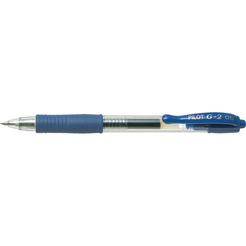 Stylo &agrave; encre gel G2, Bleu, 0,5 mm, R&eacute;tractable Northern Industrial Supply Inc.