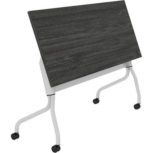 Table de formation &agrave; dessus rabattable Newland, 24" lo x 60" la x 29-1/2" h, Brun fonc&eacute; Northern Industrial Supply Inc.