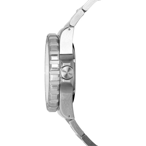 Grande montre automatique de plong&eacute;e &eacute;dition arctique GSAR avec bracelet en acier inoxydable, Num&eacute;rique, &agrave; piles, 41 mm, Argent Northern Industrial Supply Inc.