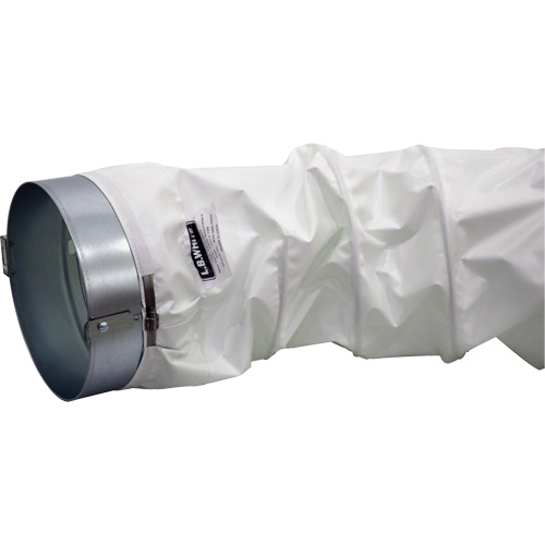 Trousse de canalisation de distribution blanc 12" x 12", adaptateur et bride Northern Industrial Supply Inc.