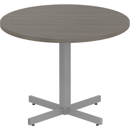 Table ronde &agrave; hauteur r&eacute;glable Newland, 36" lo x 36" la x 29" h, Dessus de 1", Stratifi&eacute;, Brun Northern Industrial Supply Inc.