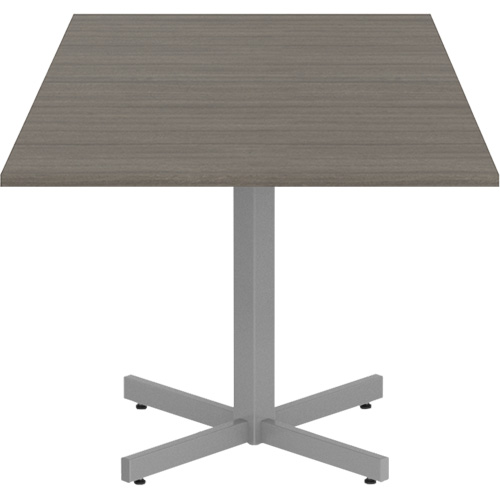 Table carr&eacute;e &agrave; hauteur r&eacute;glable Newland, 36" lo x 36" la x 29" h, Dessus de 1", Stratifi&eacute;, Brun Northern Industrial Supply Inc.