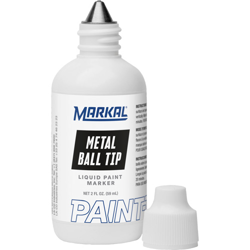 Paint-Riter avec pointe en bille m&eacute;tallique, Liquide, Noir Northern Industrial Supply Inc.