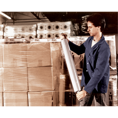 Hand Stretch Wrap, 80 Gauge (20.3 micrometers), 15" x 1000' Northern Industrial Supply Inc.