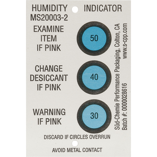 Indicateurs d'humidit&eacute; Northern Industrial Supply Inc.