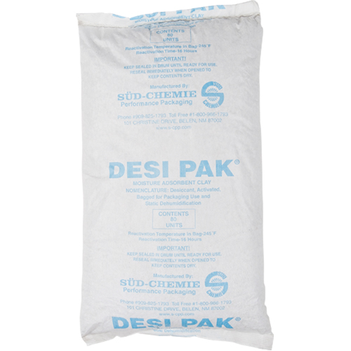 D&eacute;shydratants, Argile, sac Tyvek Northern Industrial Supply Inc.