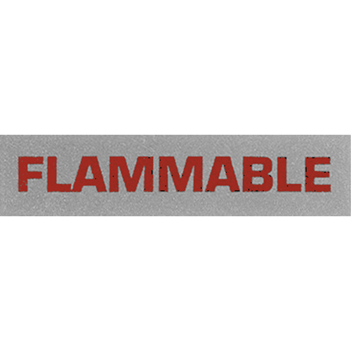 "Flammable" Special Handling Labels, 5" L x 2" W, Black on Red Northern Industrial Supply Inc.