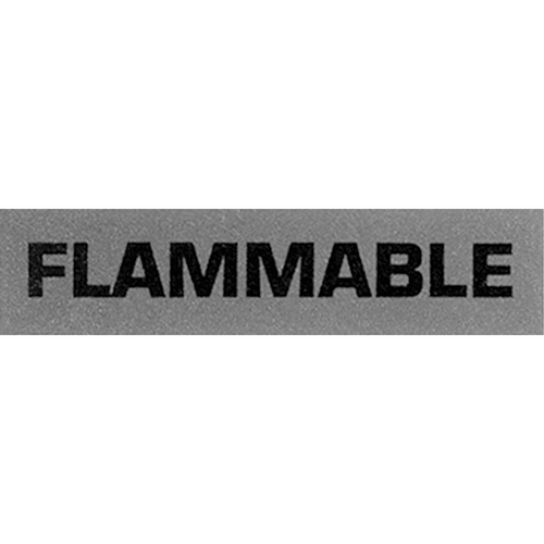 "Flammable" Special Handling Labels, 5" L x 2" W, Black on Red Northern Industrial Supply Inc.
