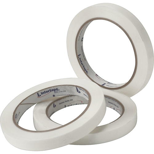 White General Purpose Strapping Tape, 2.7 mils Thick, 12 mm (47/100") x 54.864 m (180')  Northern Industrial Supply Inc.