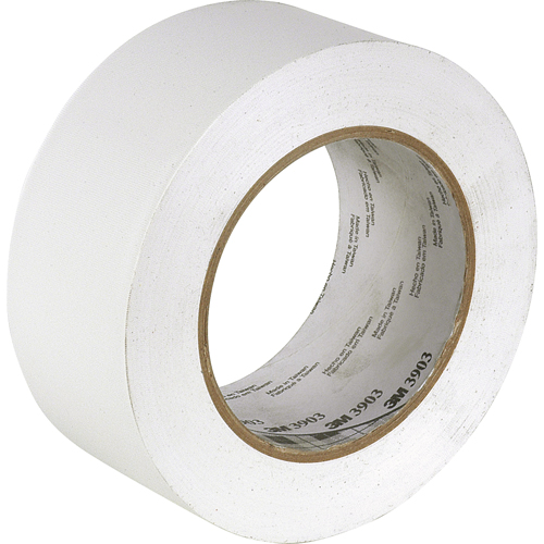 Rubans adh&eacute;sifs en vinyle 3903, 50 mm (2") la x 45,5 m (149,25') lo, 6,3 mils, Blanc Northern Industrial Supply Inc.