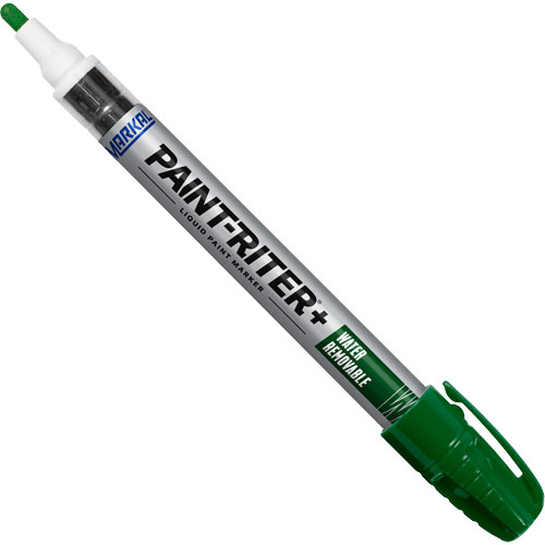 Paint-Riter&reg;+ Water Removable Paint Marker, Liquid, Green Northern Industrial Supply Inc.